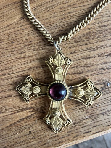 Large antique gold and - large,