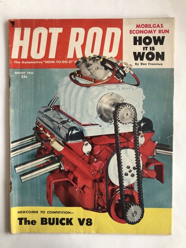 Hot rod magazine - hot, v8