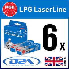 6x NGK LPG1 (1496) LPG Spark