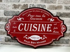 Huge 51cm Red Cuisine Kitchen