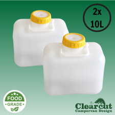 2x 10L Water Containers/Jerry