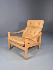 Vintage Nubuck Leather Lounge