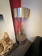 Cylinder Aquarium Fish Tank, 257L Capacity