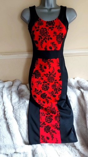 Evita black red - black/red, sleeveless