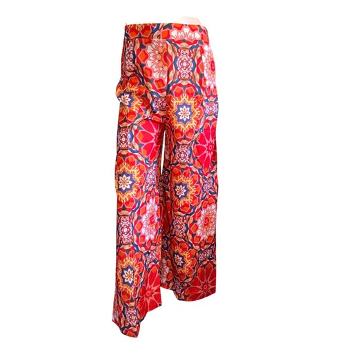 Wide leg palazzo pants boho - wide,