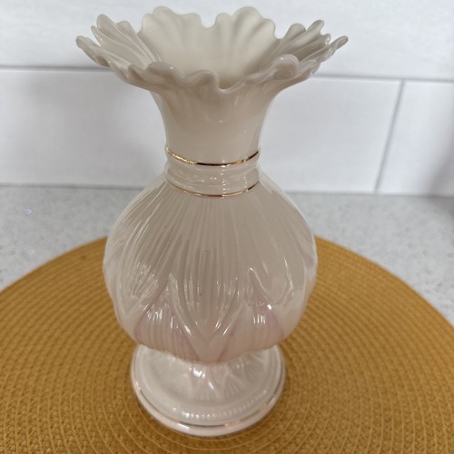 Vintage irish belleek vase - irish,
