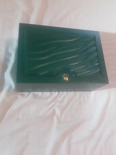 GENUINE ROLEX WATCH BOX GREEN
