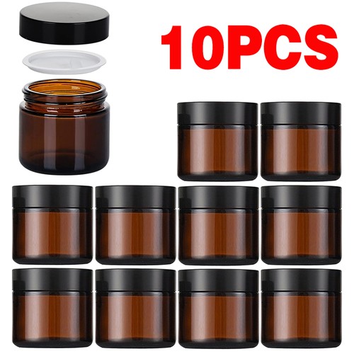 10pcs amber glass - amber,