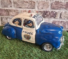 THE COMIC ART of Guillermo Forchino police Statue HIGHWAY PATROL/POLICE CAR