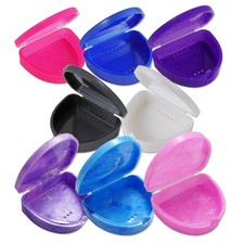 Retainer Case ~ Gumshield Mouthguard Box, Orthodontic Braces Biteguard Storage
