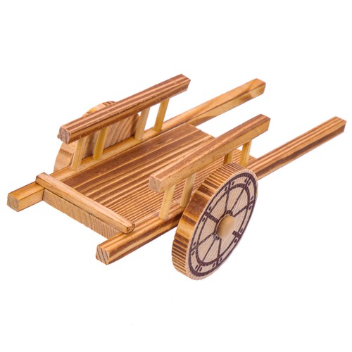 Mini wooden trolley - wooden,