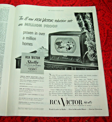 1950 rca victor shelby - victor,