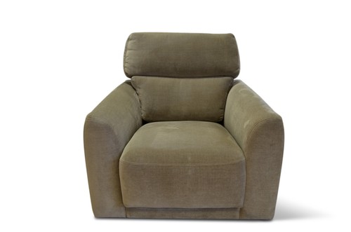Armchair beige velvet - armchair,