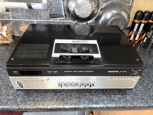 Vintage sanyo betamax vtc - betamax, 9300