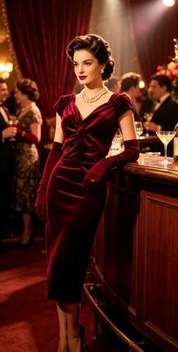 Vintage 1940s 1950s - , style