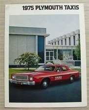 PLYMOUTH TAXIS 1975 USA Car