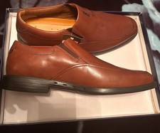 Clarks brown mens slip - , on