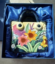 Old Tupton Ware Summer Bouquet Ceramic Vase / Container 