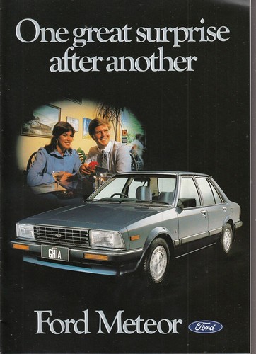1984 ford meteor - 1984, gb