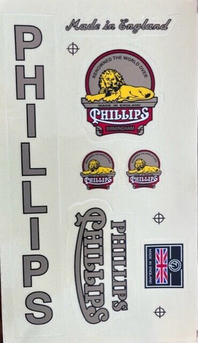 Phillips bicycle stickers - phillips, for
