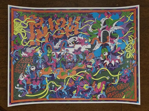 Phish poster alpine - valley, wi