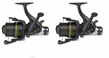 2 x Shakespeare 060  MKII  Freespin Carp Fishing Reel Bait Switch 