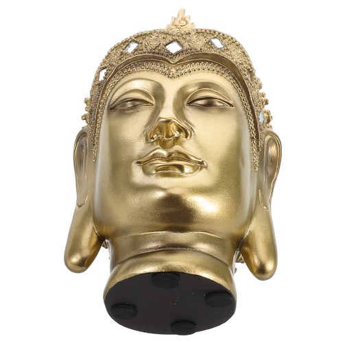 Decorative buddha head statue - decorative,