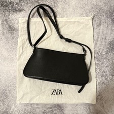 ZARA Black Faux Leather
