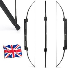 Archery Recurve Bow Folding Straight Bow Aluminum CNC Shooting Hunting RH LH