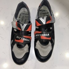 Vittoria Black Cycle Shoes Size 43