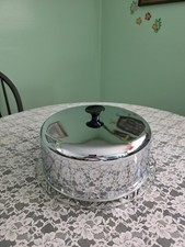 Vintage Footed Glass Cake