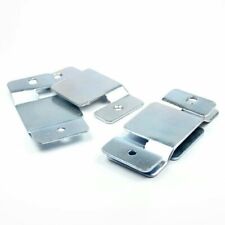 4 x Metal Corner sofa interlocking Connecting Clips Brackets Plates