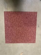 Carpet Tiles Heavy Duty 20pcs 5SQM Office Home Shop FLOOR Flooring rose red