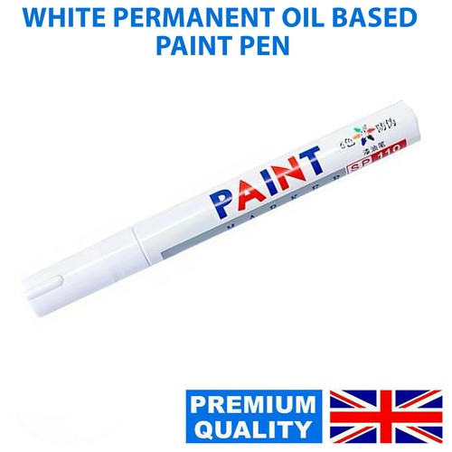 White permanent oil based - white,