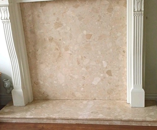 Beige marble fire - fire, &