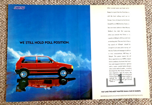 Fiat uno turbo 1980s - fiat,
