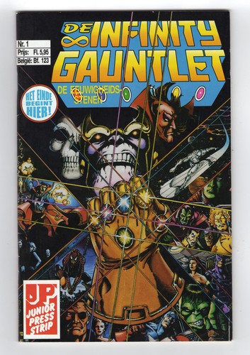 1991 marvel infinity gauntlet - 1991,