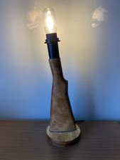 gun stock upcycled lamp light