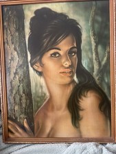 Vintage “Tina” Painting, Original Frame Great Condition For The Age