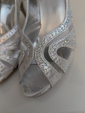 Sko's Ladies Silver  Sparkle