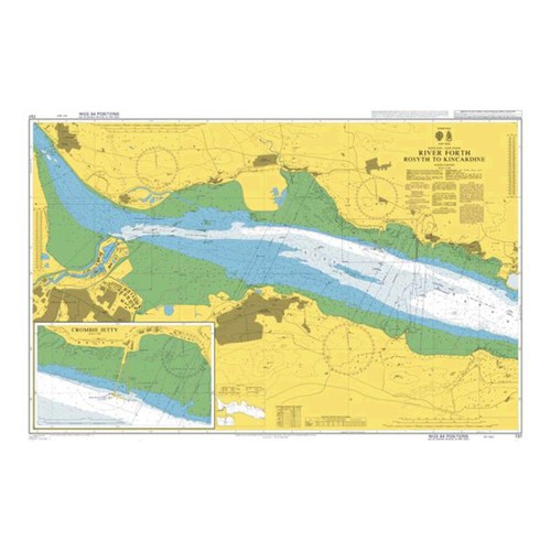 Admiralty chart 737 river - admiralty, 737: