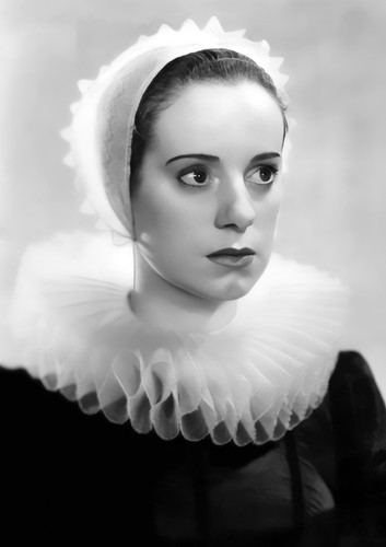 Elsa lanchester monochrome - lanchester,