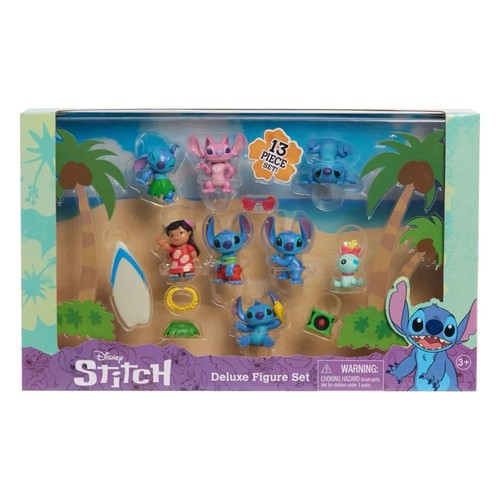 Stitch deluxe figure set - set, 13