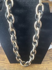 Silver And Black Metal Chunky