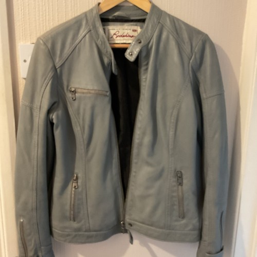Redskins women leather jacket - leather,