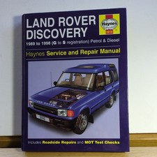 Land Rover Discovery Petrol & Diesel 1989-1998 Haynes Workshop Manual Hardback