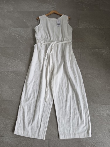 Woman white cotton linen - woman's,