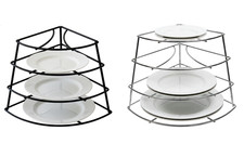 Metal corner plate rack - metal, /