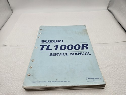 Suzuki tl1000r service manual - service,