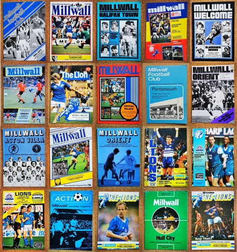 Programme millwall football - programme,